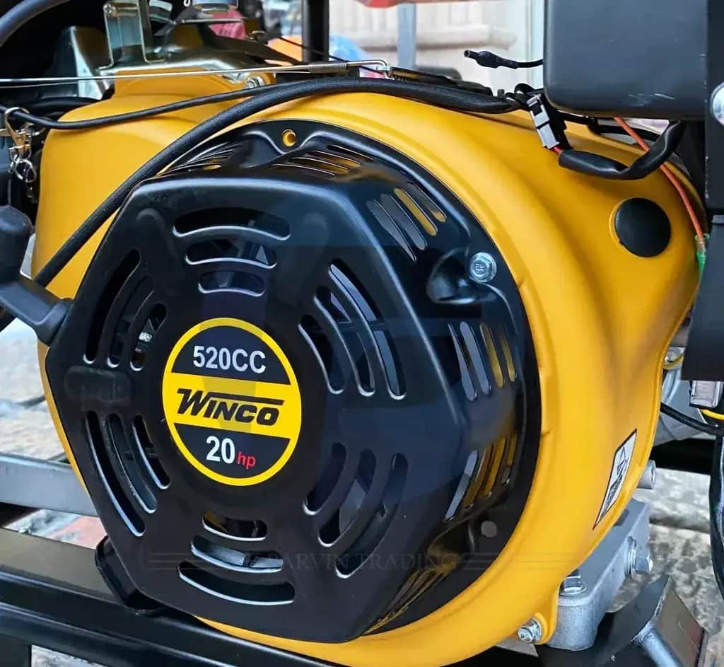 موتور برق ۱۰ کیلووات بنزینی سه فاز ریموت استارت وینکو مدل R16500DWHB - تصویر 4