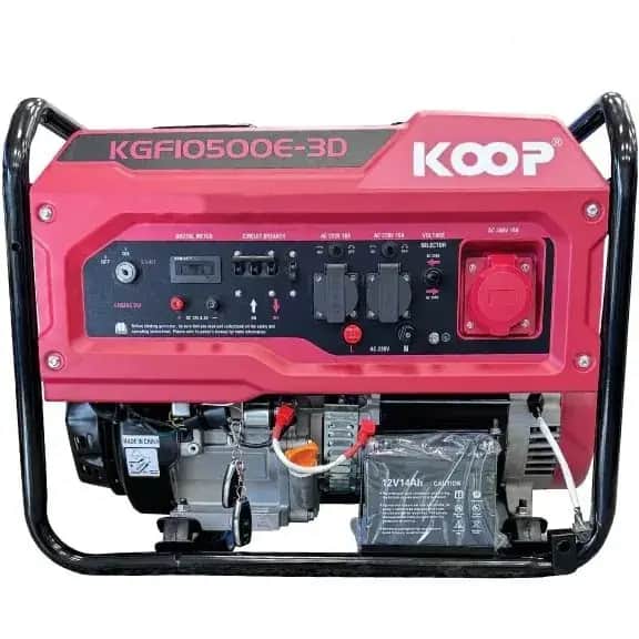 موتور برق ۹ کیلووات تک فاز ریموت‌دار بنزینی کوپ مدل KGF10500E3D