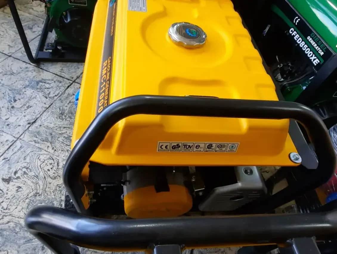 موتور برق 9کیلووات بنزینی با ATS  چینی مدل DB11000E RMC - تصویر 2