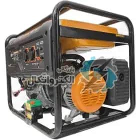 موتور برق ۸.۵ کیلووات بنزینی تک فاز استارتیETQ مدل MG10800E - تصویر 2